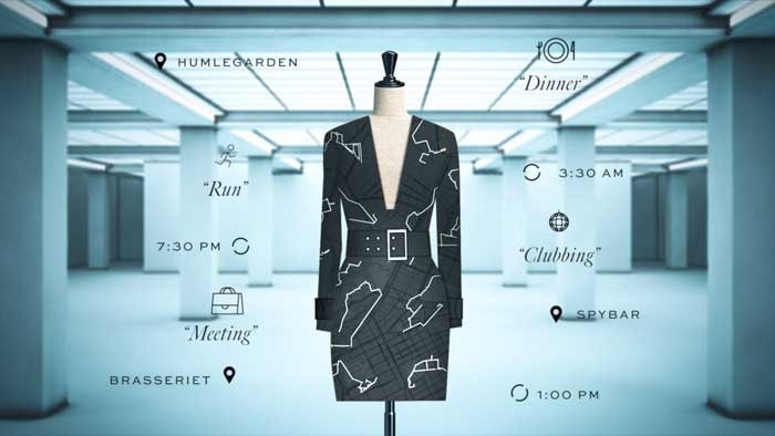 Google y Ivyrevel crean el 'Data Dress' Google y Ivyrevel crean el 'Data Dress'