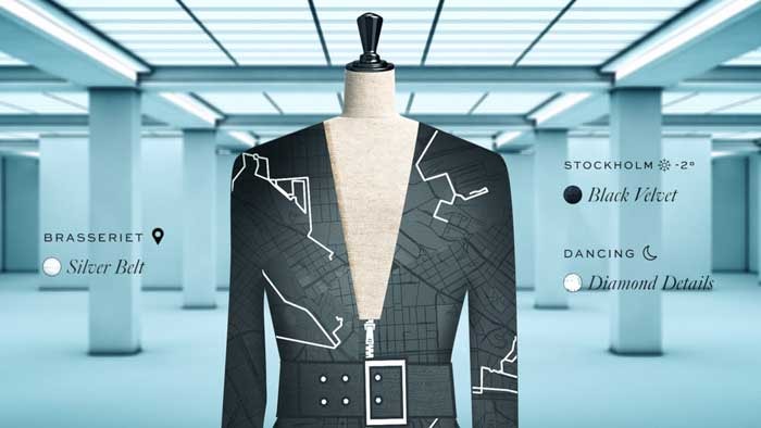 Google y Ivyrevel crean el 'Data Dress' Google y Ivyrevel crean el 'Data Dress'
