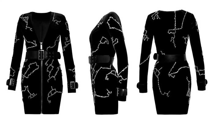 Google y Ivyrevel crean el 'Data Dress' Google y Ivyrevel crean el 'Data Dress'