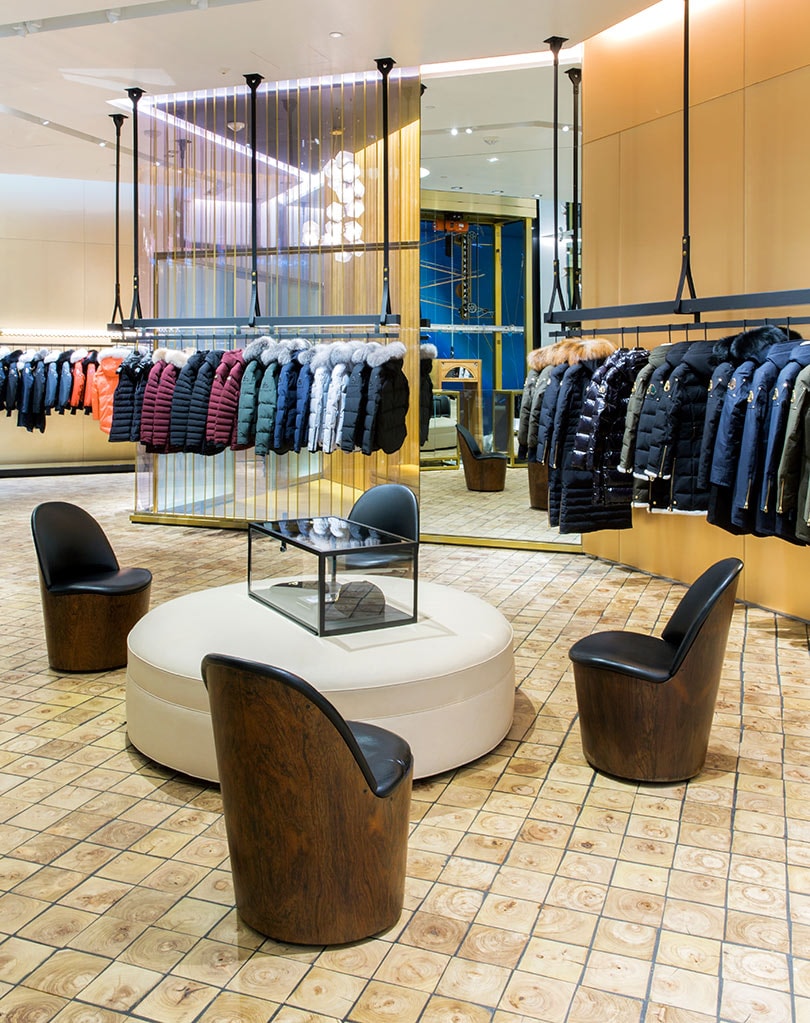 La tienda Moose Knuckles de Nueva York gana un premio por su diseño La tienda Moose Knuckles de Nueva York gana un premio por su diseño