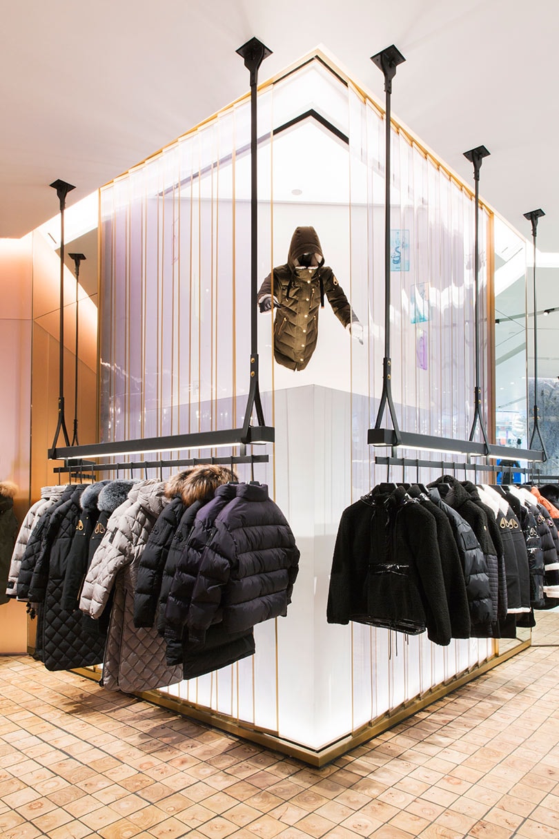 La tienda Moose Knuckles de Nueva York gana un premio por su diseño La tienda Moose Knuckles de Nueva York gana un premio por su diseño