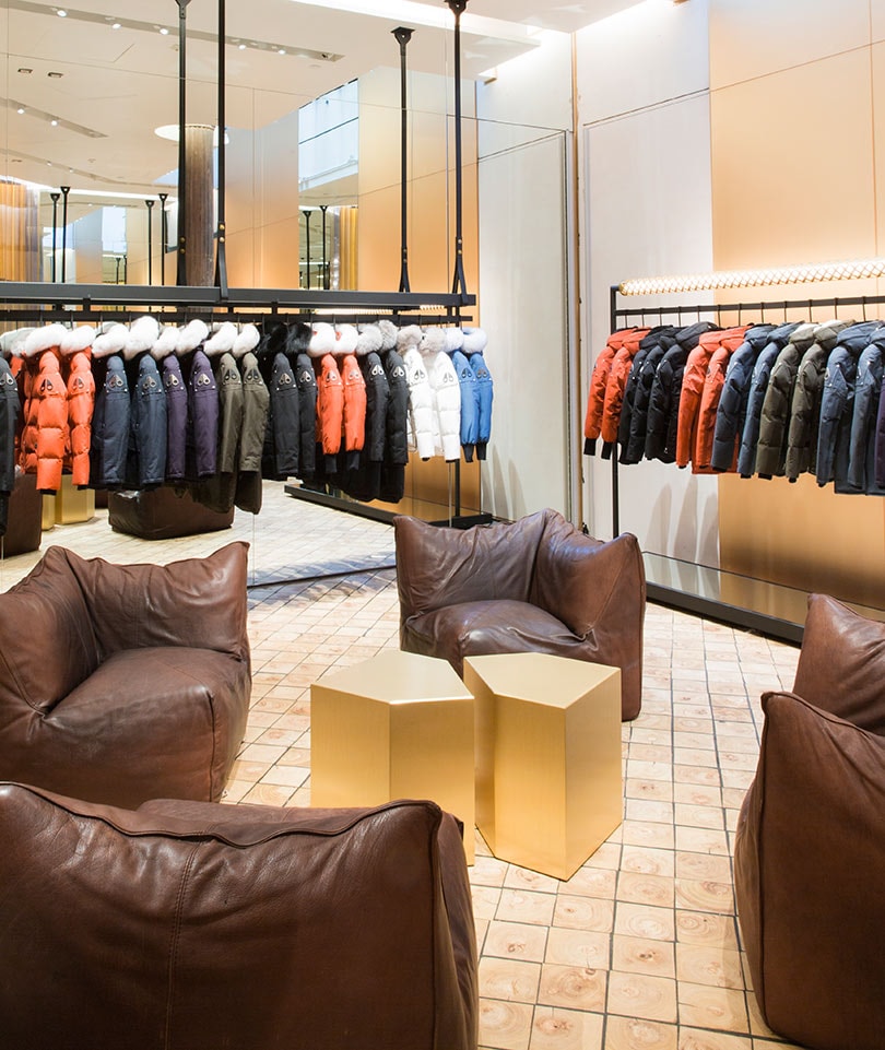 La tienda Moose Knuckles de Nueva York gana un premio por su diseño La tienda Moose Knuckles de Nueva York gana un premio por su diseño